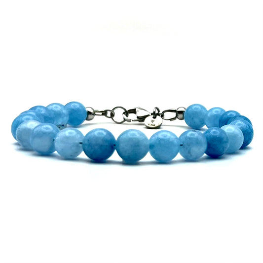 Blue Aquamarine Bracelet